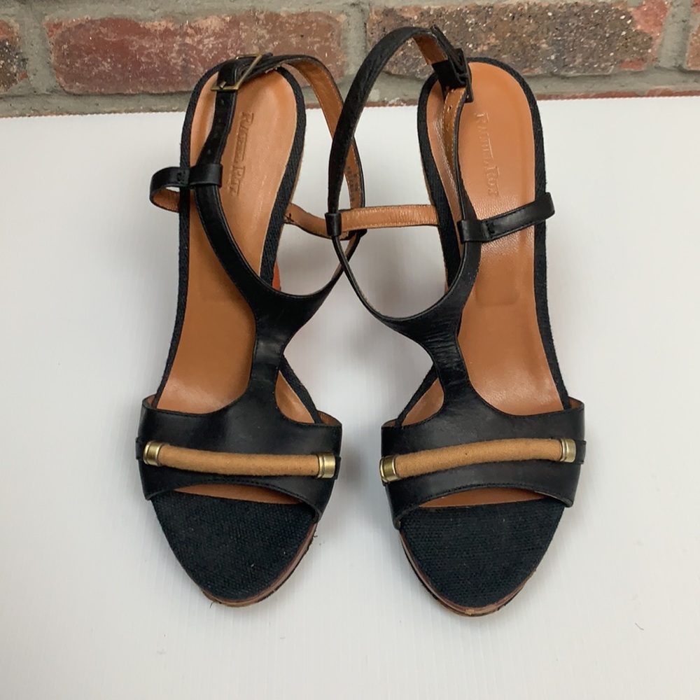 Rachel Roy Terese Combo T-Strap Wedge Sandal, 8.5 - Picture 2 of 13